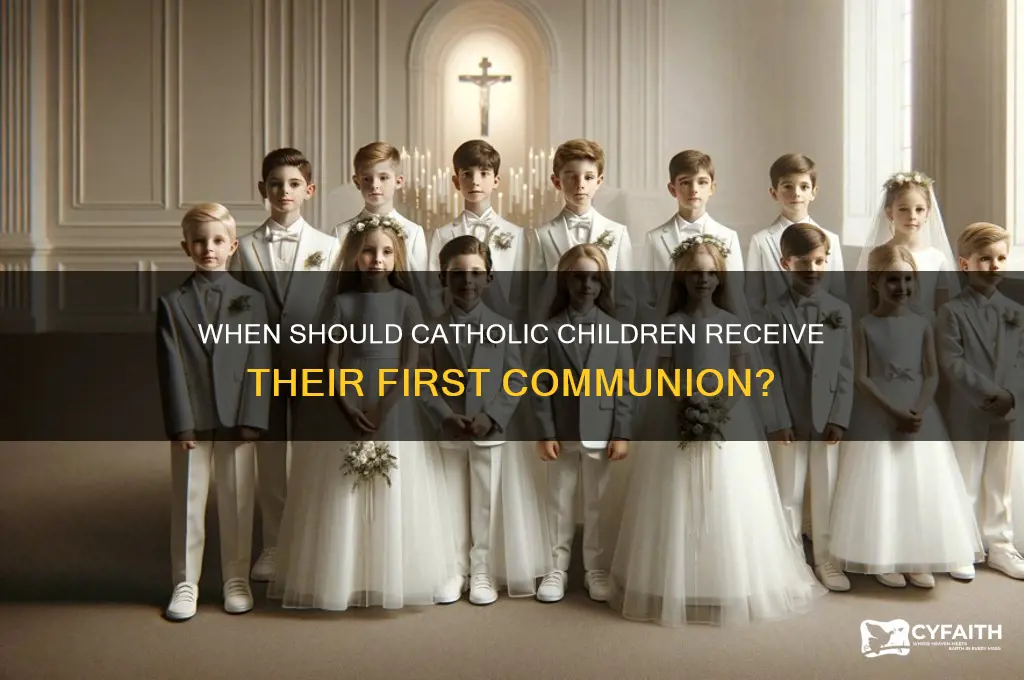 what age first communion catholic