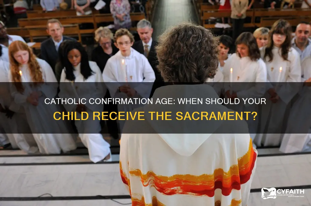 what age for confirmation catholic