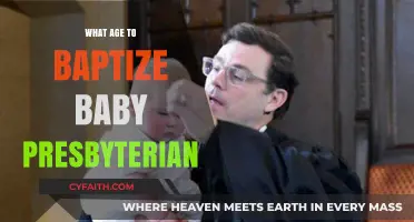 When to Baptize Your Baby in the Presbyterian Tradition