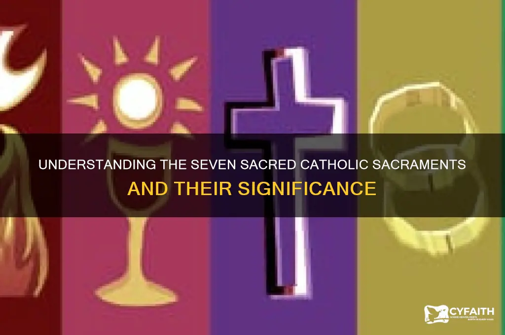 what are 7 catholic sacraments