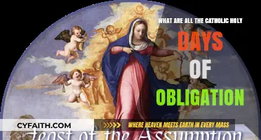 Catholic Holy Days of Obligation: A Complete Guide to Observance