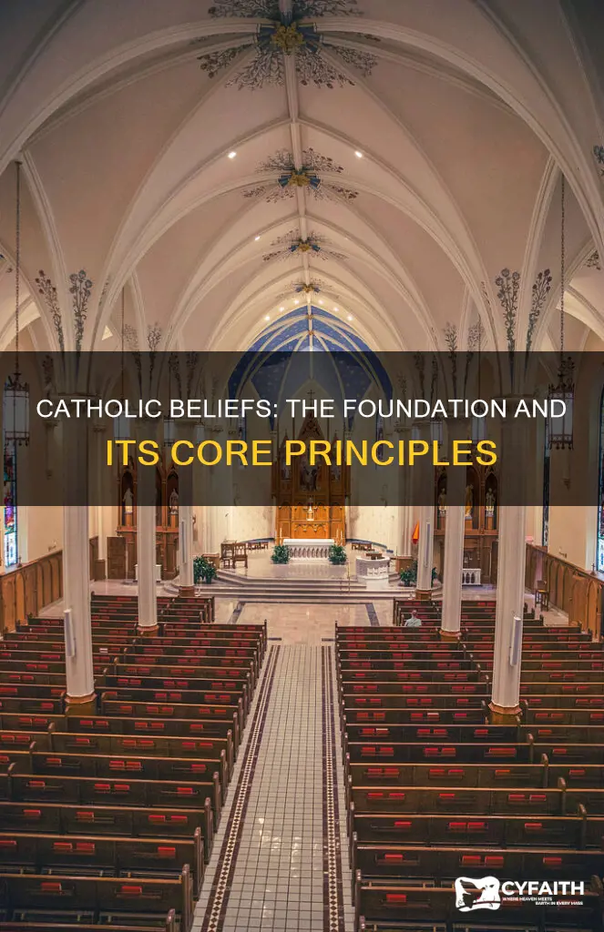 what are catholic beliefs based on