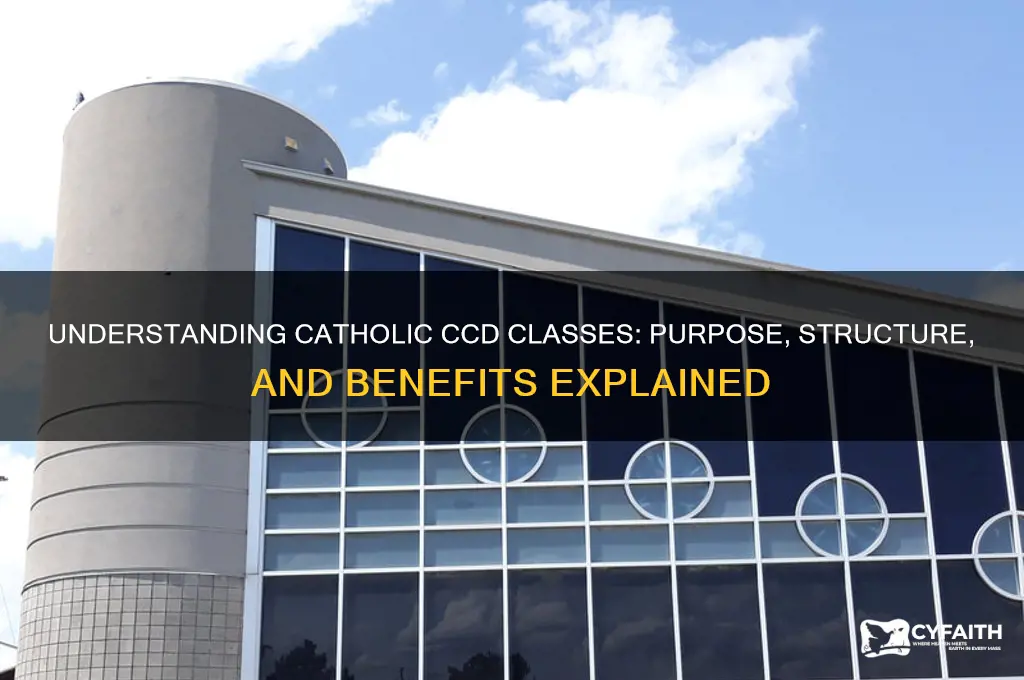 what are catholic ccd classes