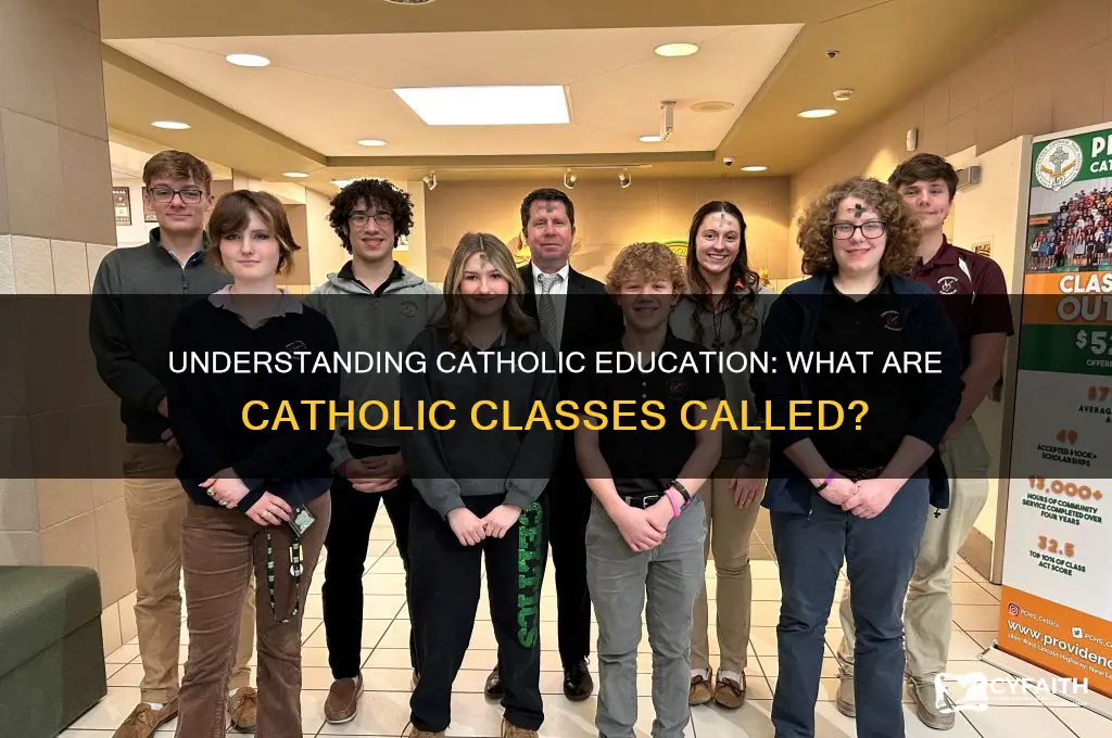 what are catholic classes called