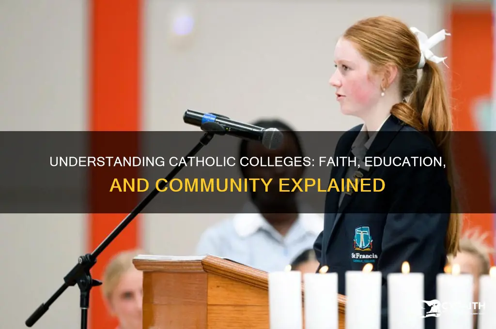 what are catholic colleges