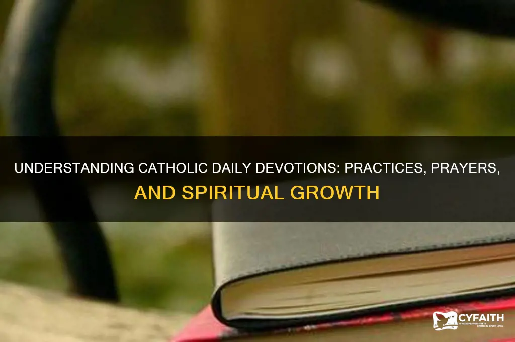 what are catholic daily devotions