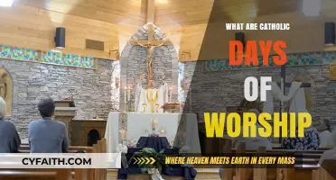 Catholic Worship Days: What, When, and Why