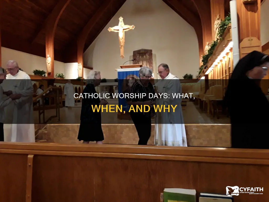 what are catholic days of worship