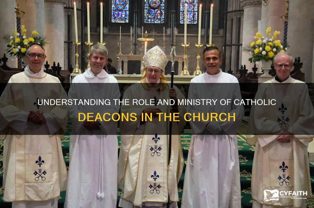 what are catholic deacons