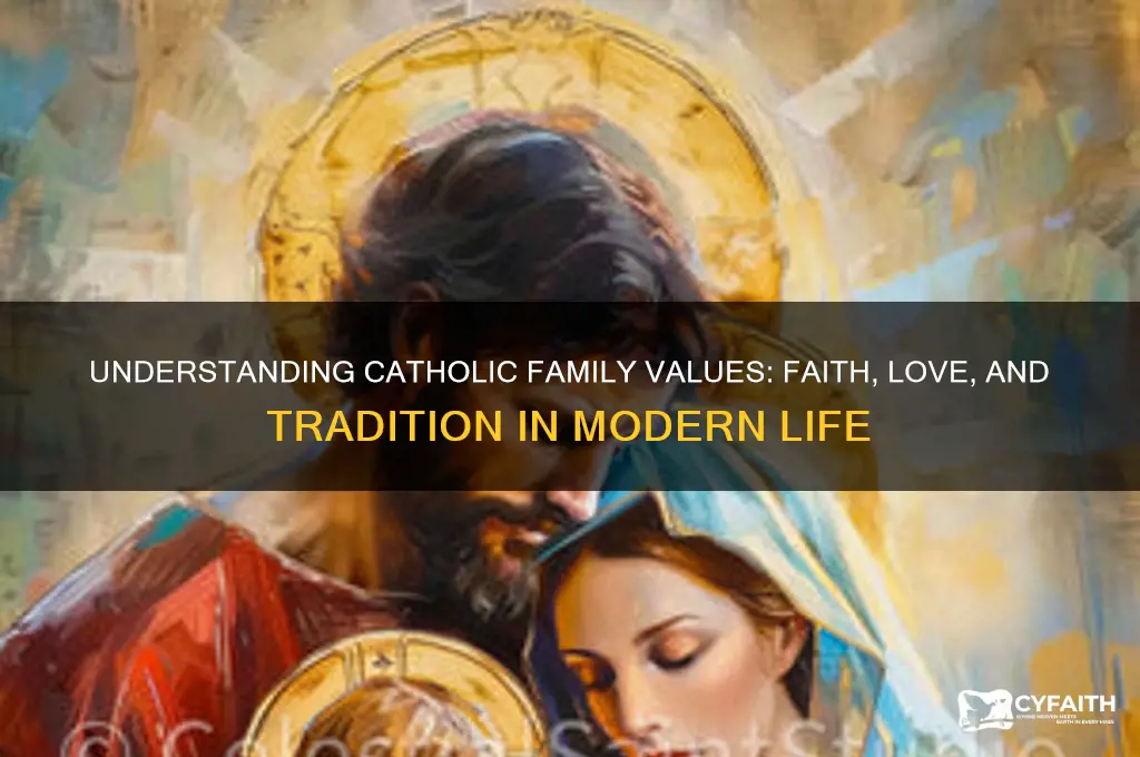 what are catholic family values