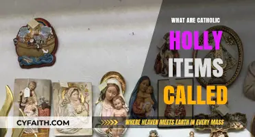 Catholic Holy Items: What Are They Called?