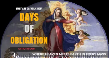 Holy Days of Obligation: Catholic Feast Days Explained