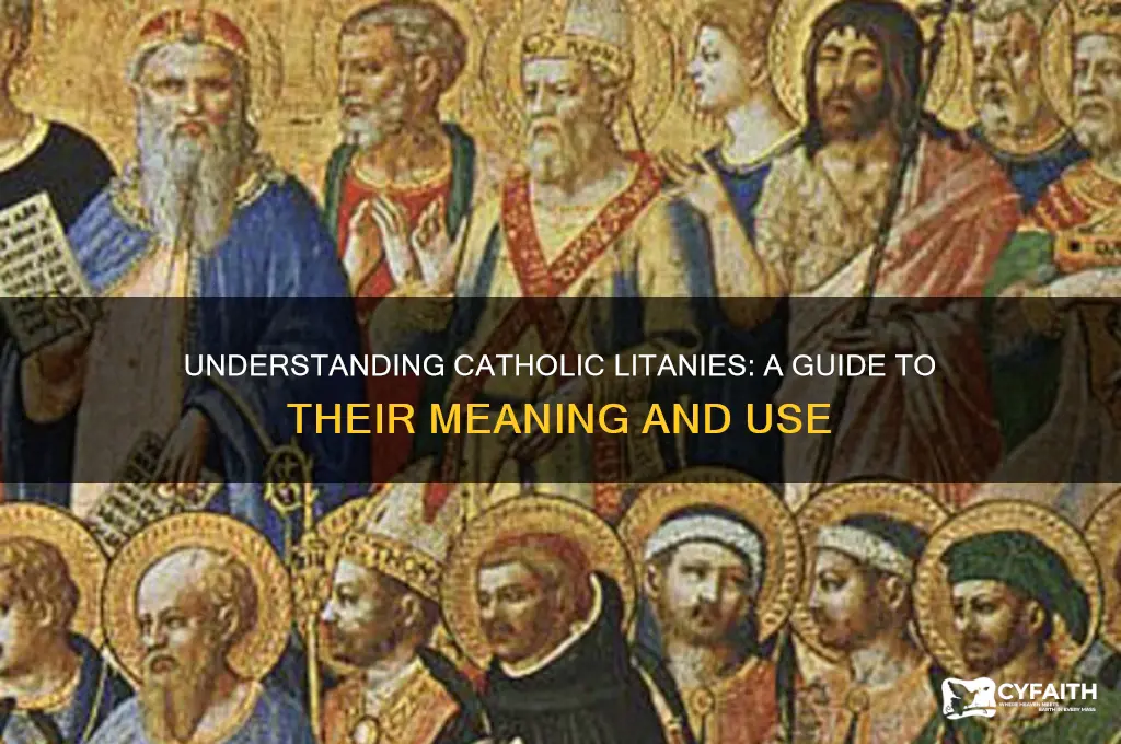 what are catholic litanies