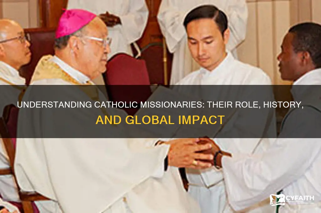what are catholic missionaries