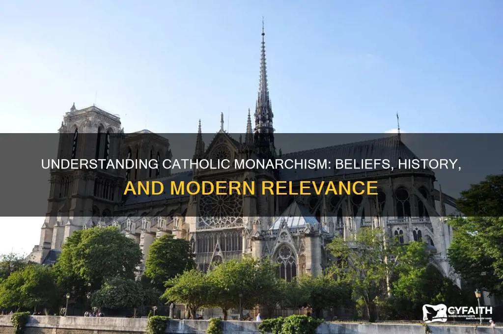 what are catholic monarchists