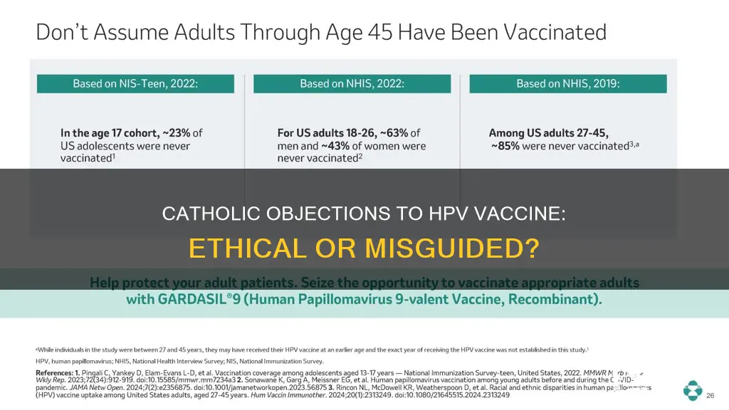 what are catholic objections to hpv