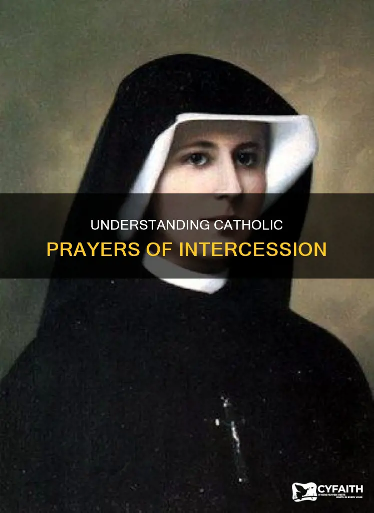 what are catholic prayers of intercession
