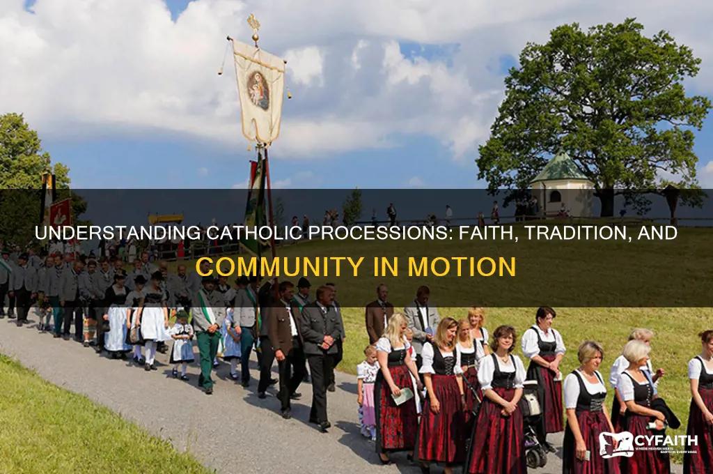 what are catholic processions