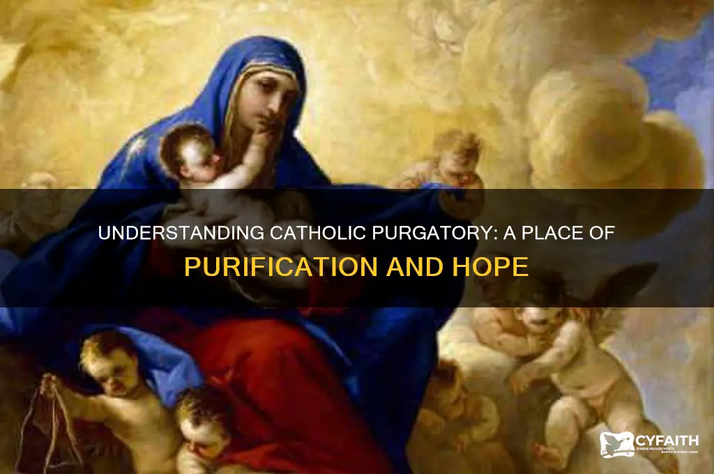 what are catholic purgatory