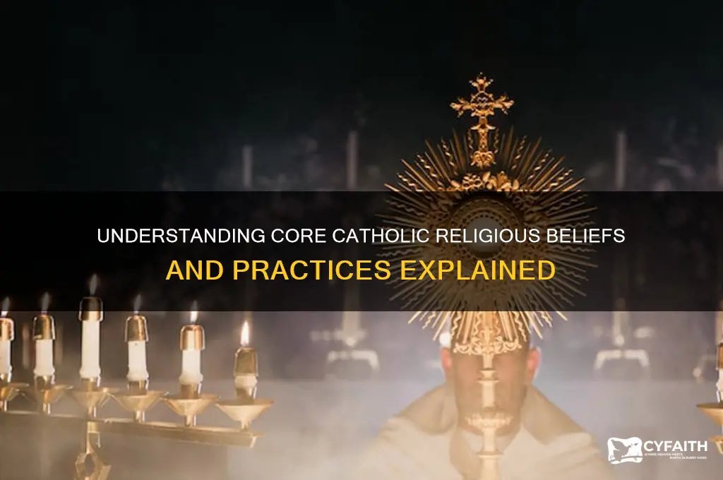what are catholic religious beliefs