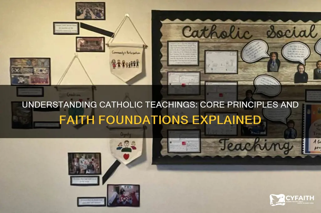 what are catholic teachings