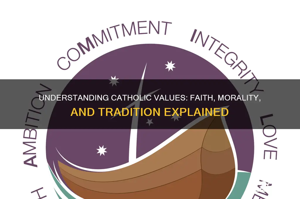 what are catholic values