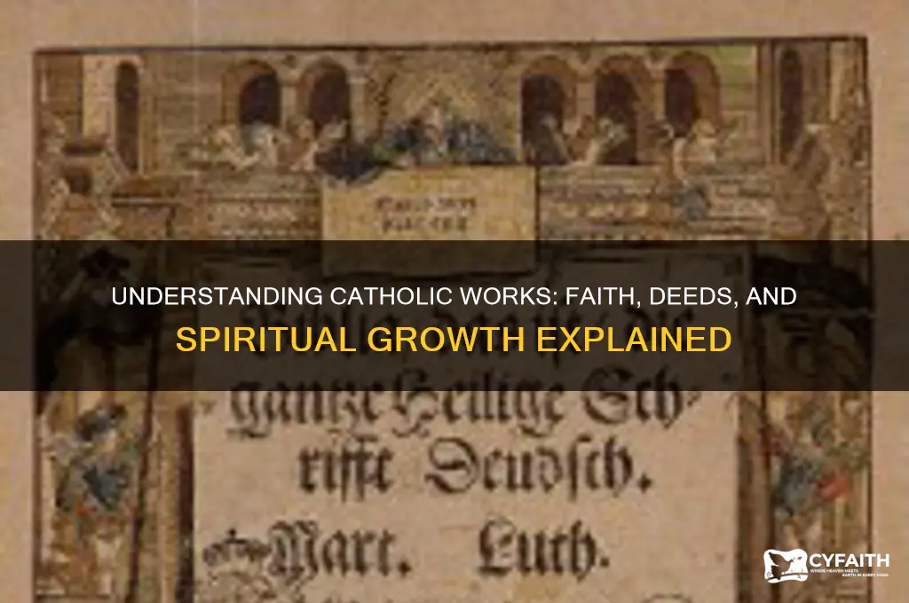 what are catholic works
