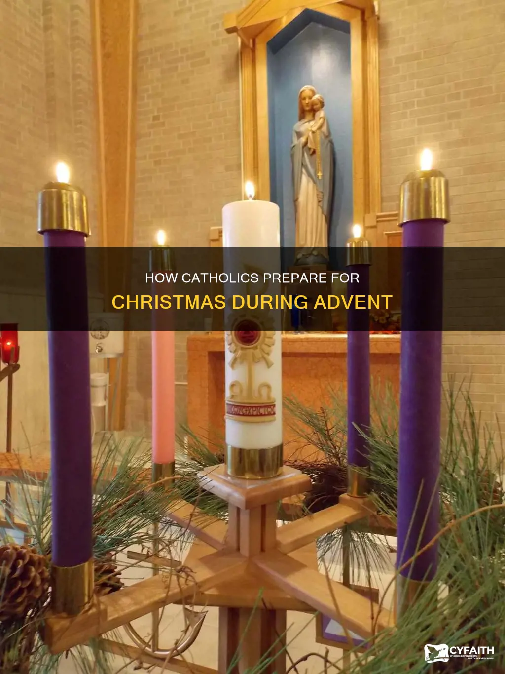 what are catholics encouraged to do at advent