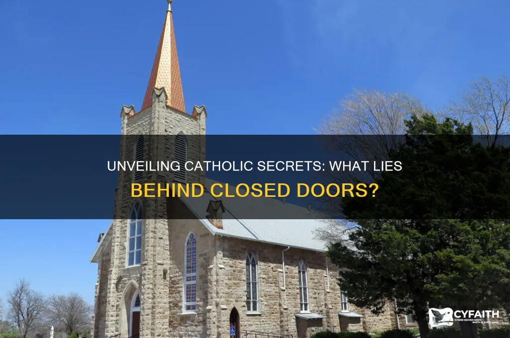what are catholics hiding