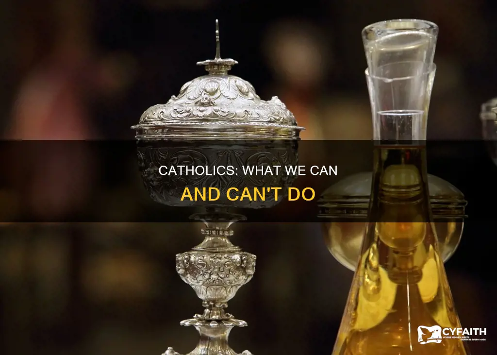 what are catholics not allowed to do