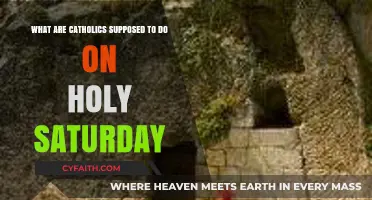 Holy Saturday Observance: Catholic Traditions and Practices Explained