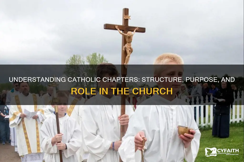 what are chapters catholic