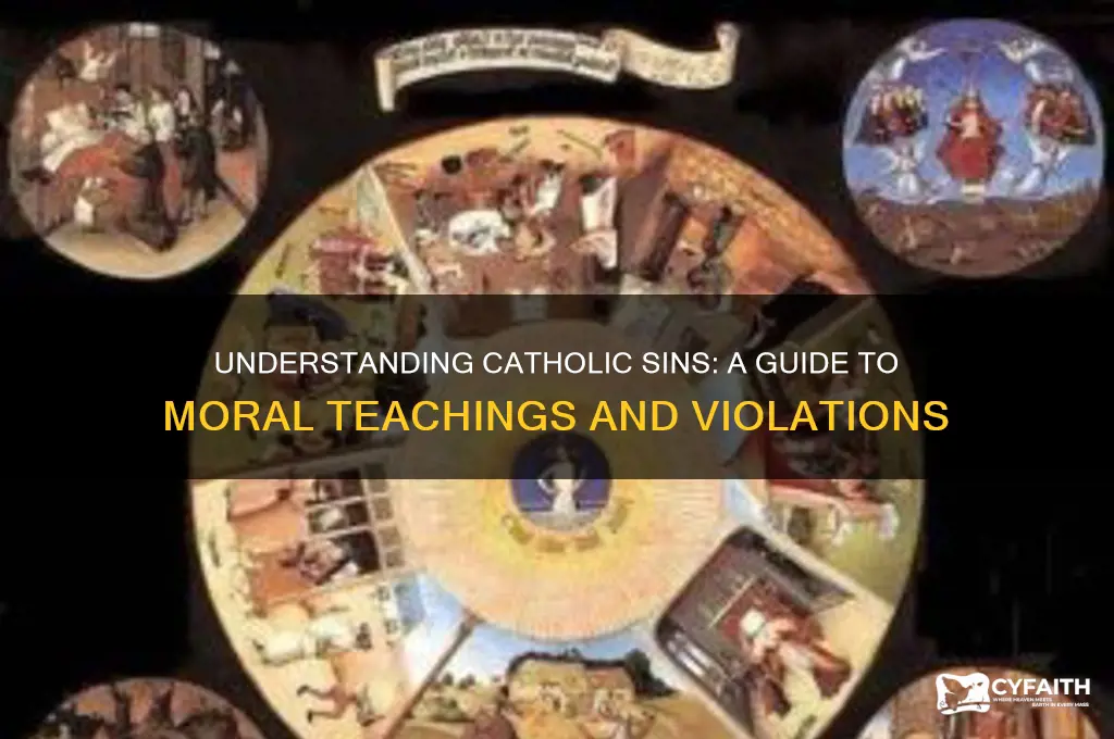what are considered catholic sins