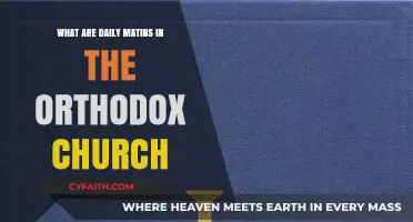 Daily Matins in the Orthodox Church: A Morning Prayer Guide