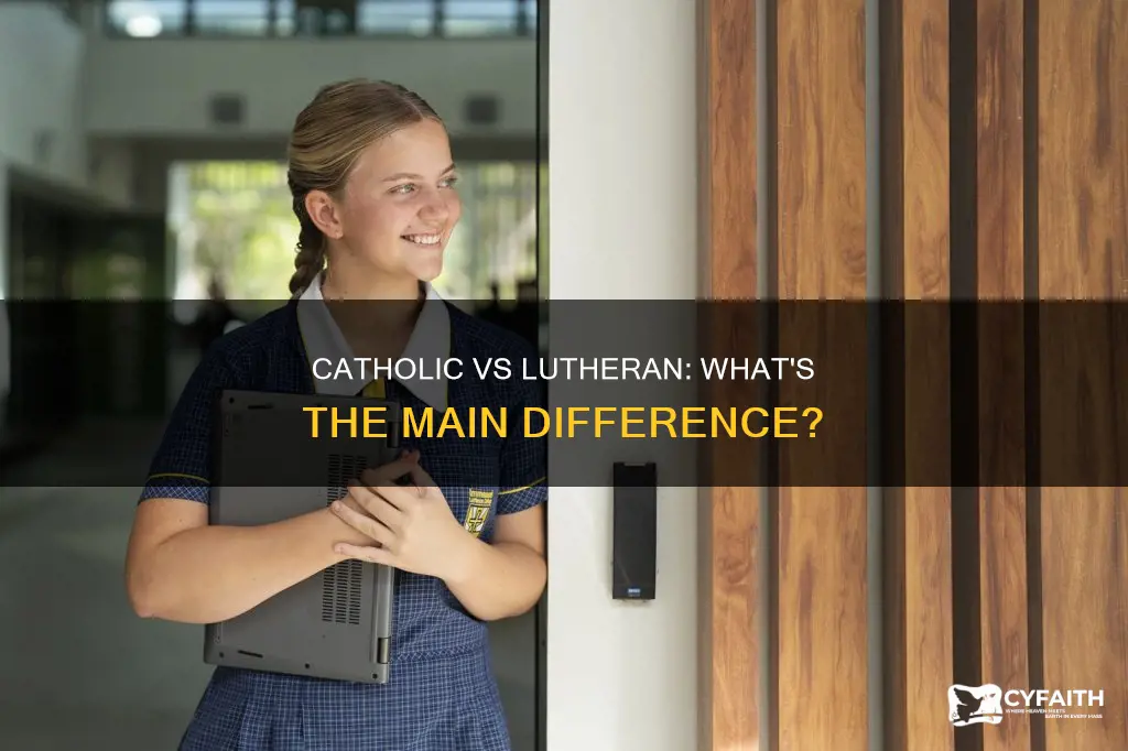 what are differencebetween catholic and luthern