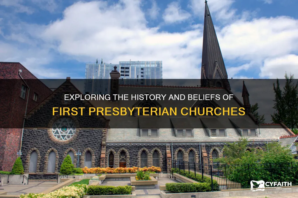 what are first presbyterian church