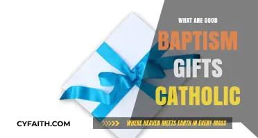 Baptism Gifts for Catholic Babies and Toddlers