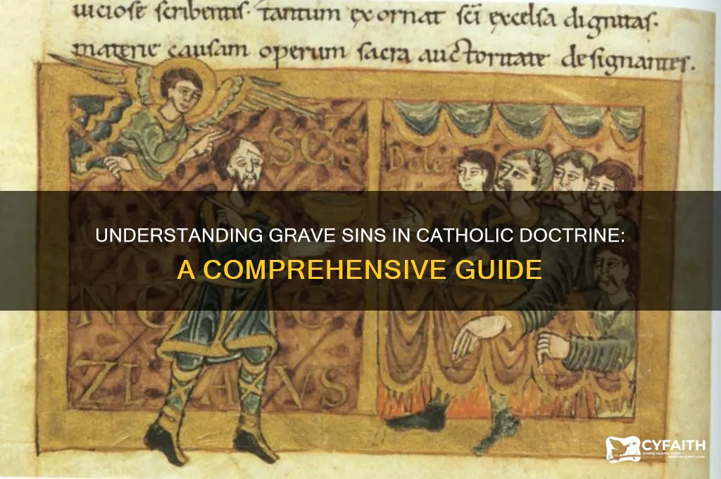 what are grave sins catholic
