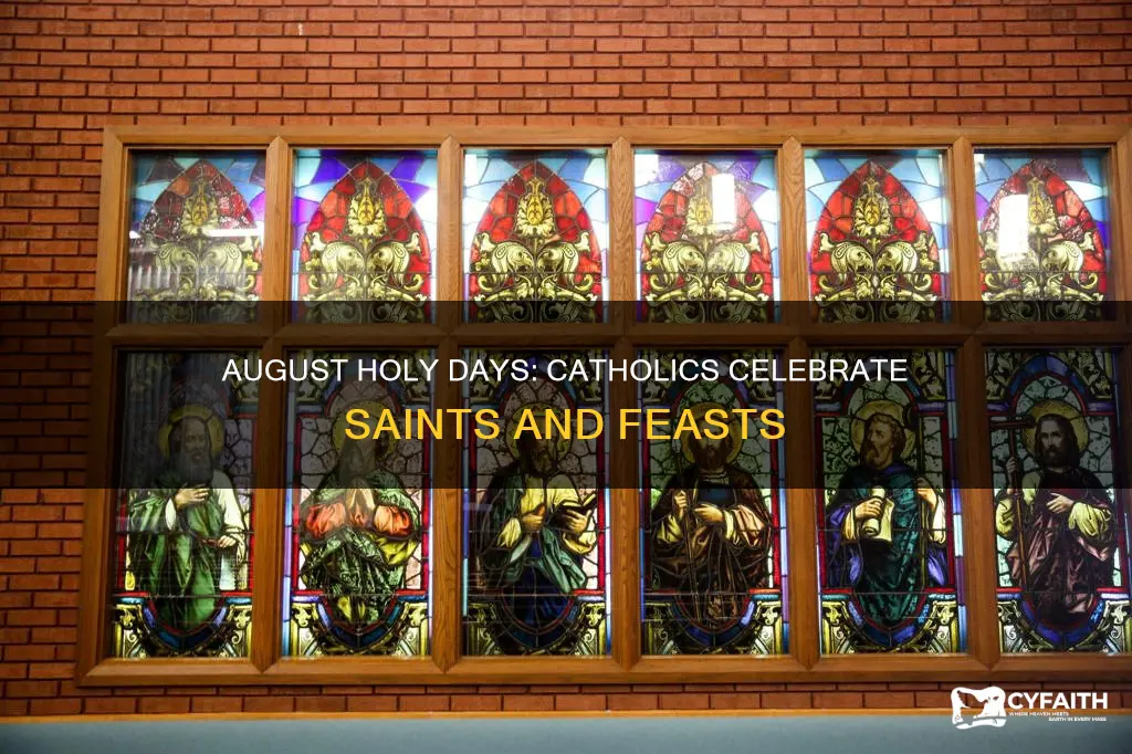 what are holy days on august for catholics