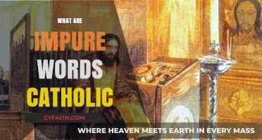 Understanding Impure Words in Catholic Teachings: A Moral and Spiritual Guide