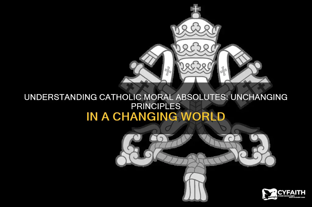 what are moral absolutes catholic