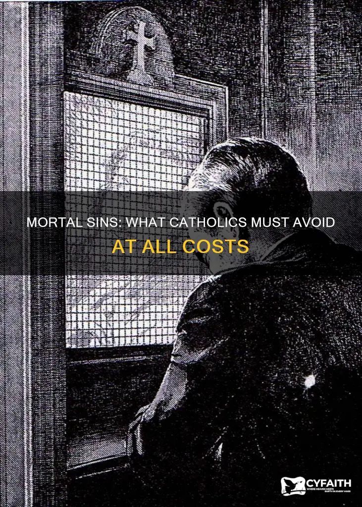 what are mortal sins for a catholic