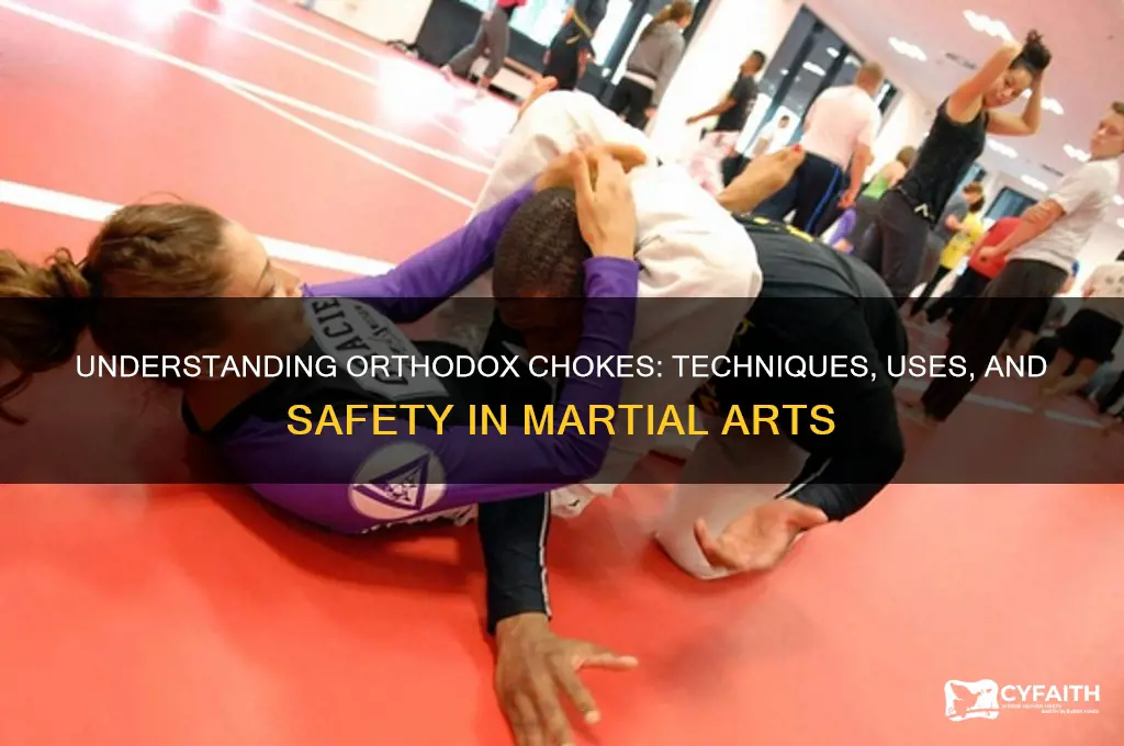 what are orthodox chokes