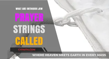 Understanding Orthodox Jewish Prayer Strings: What Are Tzitzit Called?