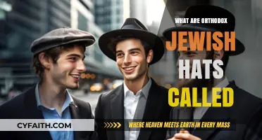 Understanding the Traditional Orthodox Jewish Hats: Names and Significance