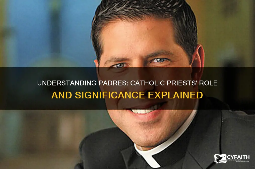 what are padres with reference to the catholic religion