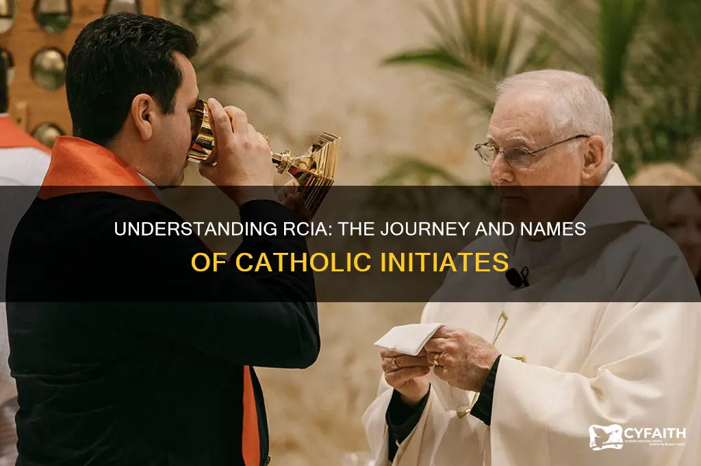 what are people called going through the catholic rcia program