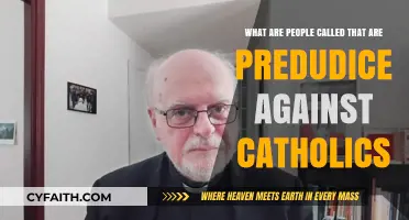 Understanding Anti-Catholic Bias: The Term for Prejudice Against Catholics