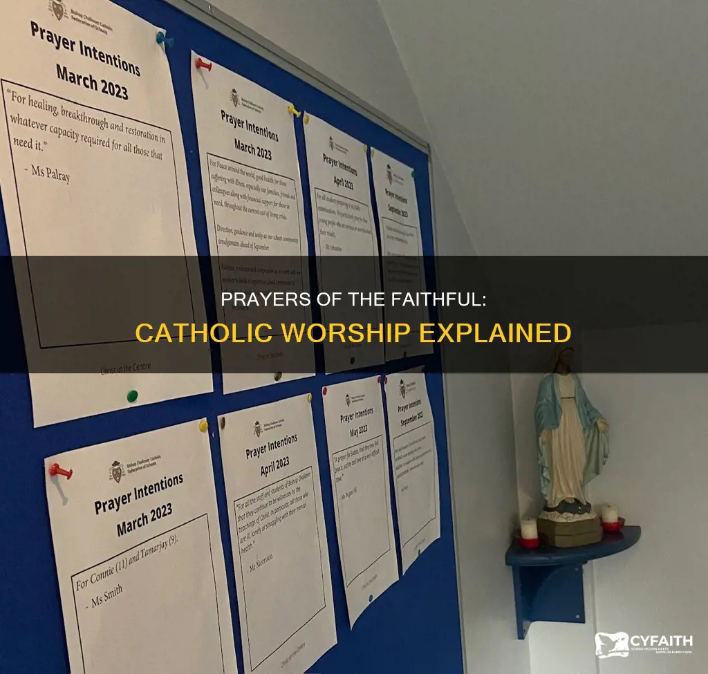 what are prayers of the faithful catholic