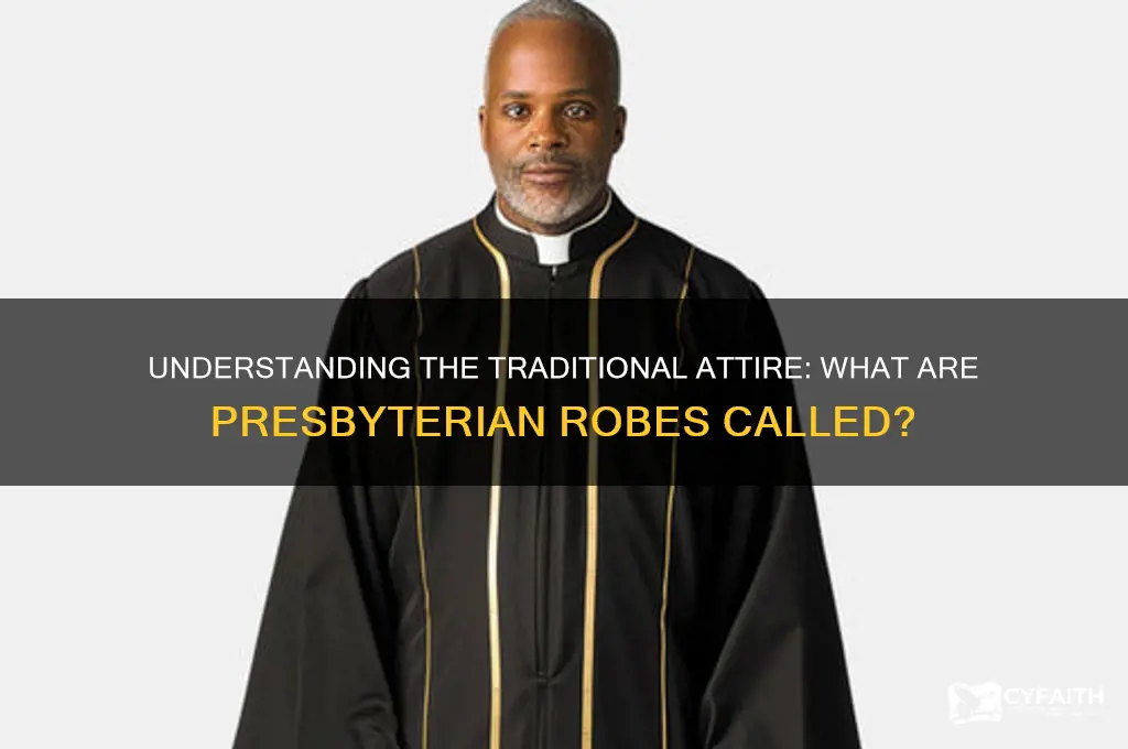 what are presbyterian robes called